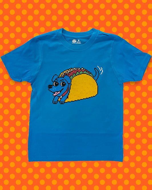 Pixel Taco Dog Tee