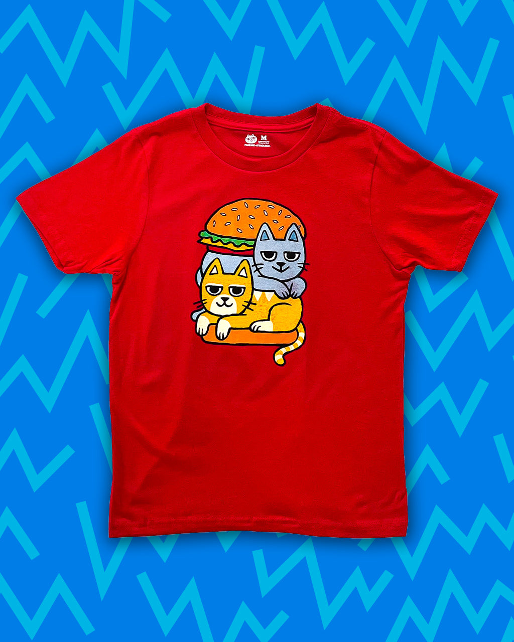 Double Cat Burger Tee