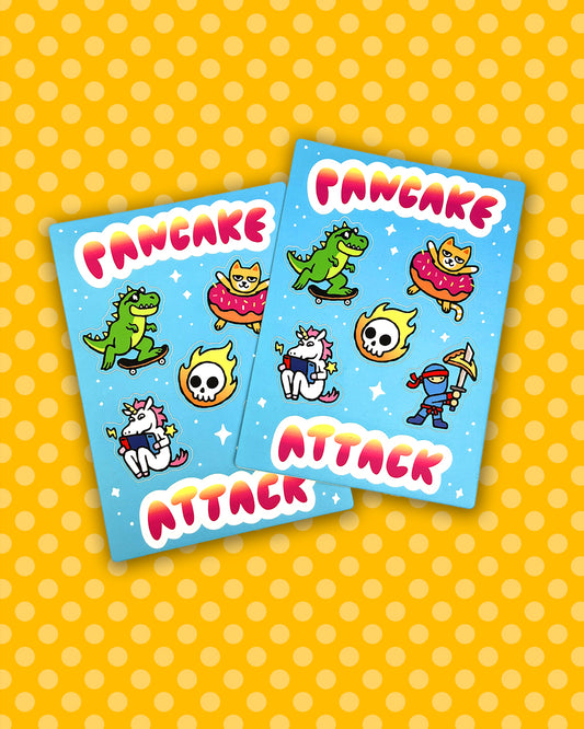 Pancake Attack Sticker Sheets!