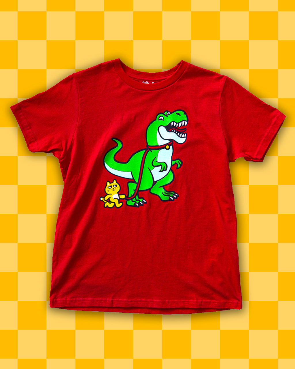 Tyrannosaurus Cat Tee