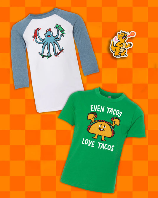 Skateboarding Tacos Bundle