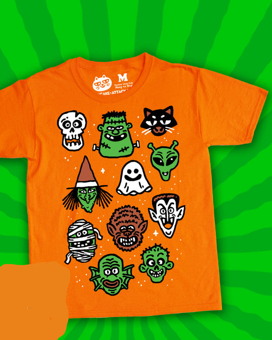 Monsters Halloween Tee