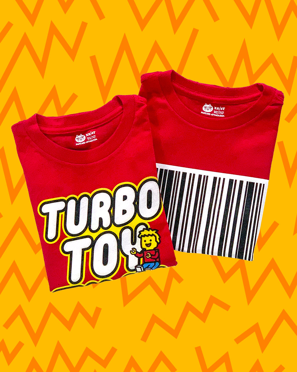 Turbo Toy Time Tshirt Bundle – Pancake Attack!